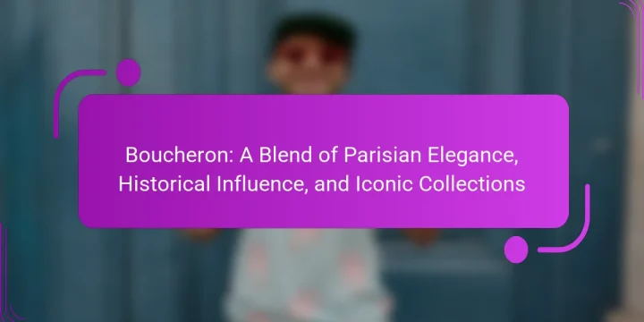 Boucheron: A Blend of Parisian Elegance, Historical Influence, and Iconic Collections